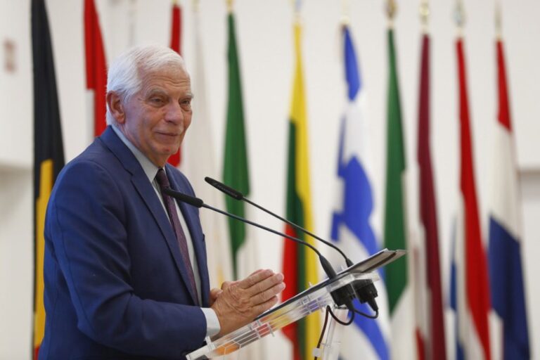 J. Borrellis: Palestinos valstybės sukūrimas – geriausia Izraelio saugumo garantija