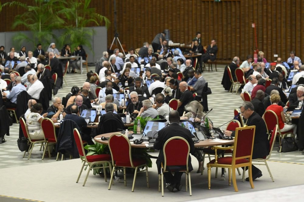 Vyskupų sinodo akimirka / EPA nuotr.