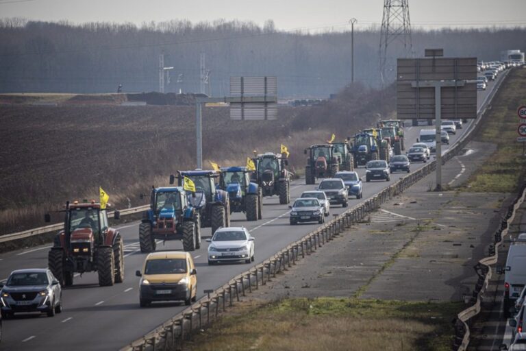 Prancūzijoje protestuojantys ūkininkai žada blokuoti pagrindinius sostinės greitkelius