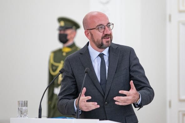EVT pirmininkas Charles Michel