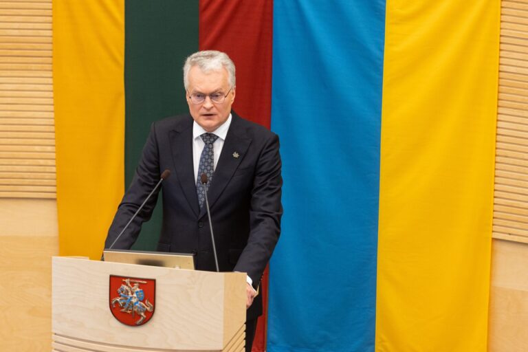 Prezidentas: greitai įsitikinsime, ar šis Seimas dar gali svarstyti mokesčių reformą
