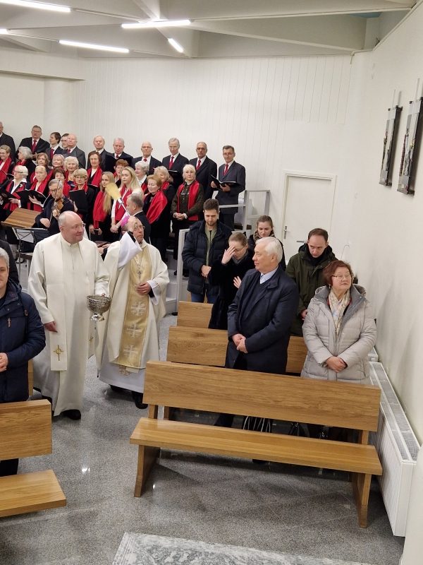 Klaipėdos Šv. Kazimiero parapijos koplyčios naujų vargonų pašventinimas