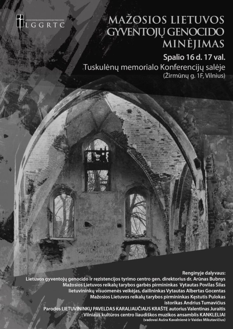 Mažosios Lietuvos gyventojų genocido diena