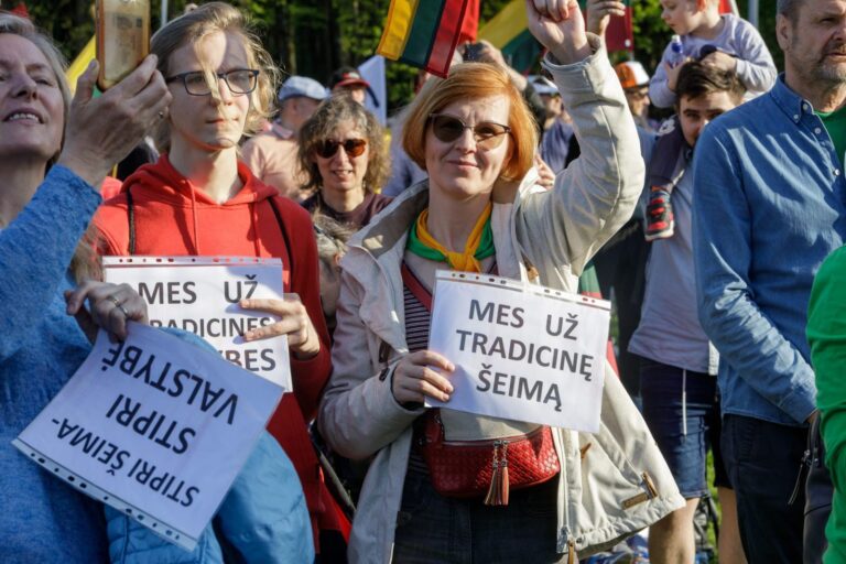 Lietuvos Šeimų Sąjūdis kviečia į naują protesto akciją