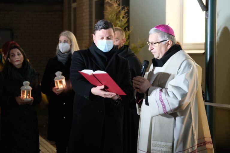 Vyskupas Rimantas Norvila pašventino Alytaus hospisą