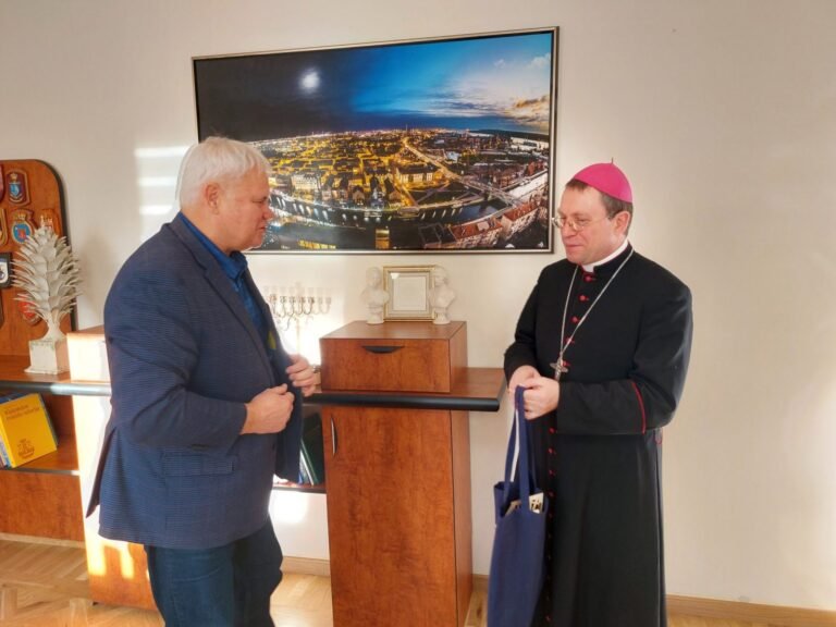 Telšių vyskupo vizitas uostamiestyje