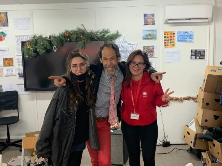 Ruklos pabėgėlių centre – smagi kalėdinė šventė vaikams