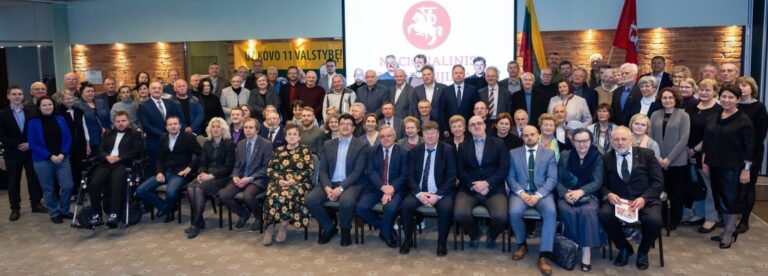 Įvyko partijos „Nacionalinis susivienijimas” suvažiavimas, priimtos rezoliucijos