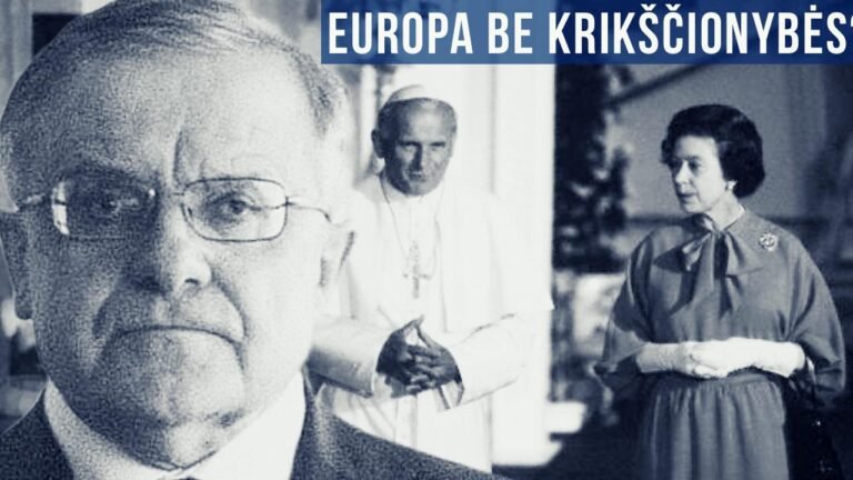 Vytautas Radžvilas. Europa be krikščionybės