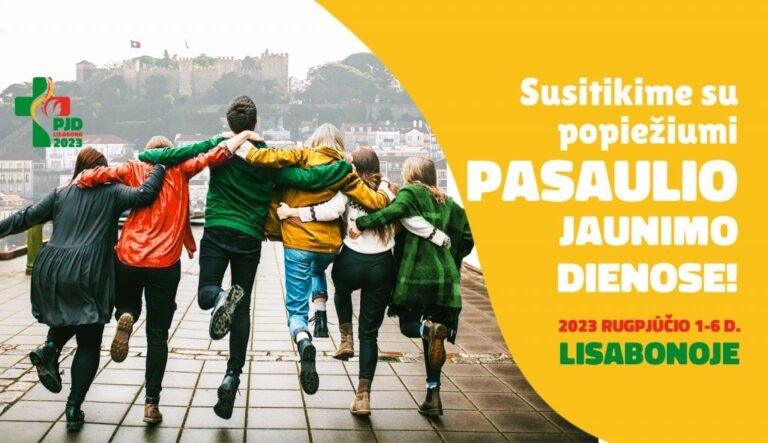 Pasirodė Pasaulio jaunimo dienų Lisabonoje lietuviška versija