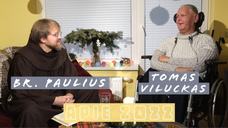 Tomo Vilucko ir br. Pauliaus Vaineikio naujametinis pokalbis