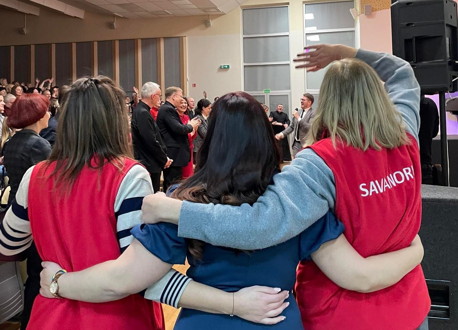 Šventės akimirka / Caritas nuotr.