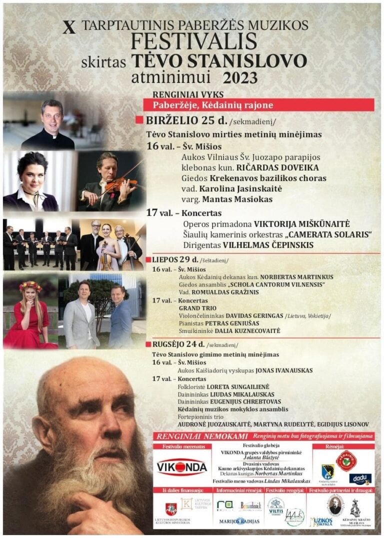 X Tarptautinis Paberžės muzikos festivalis
