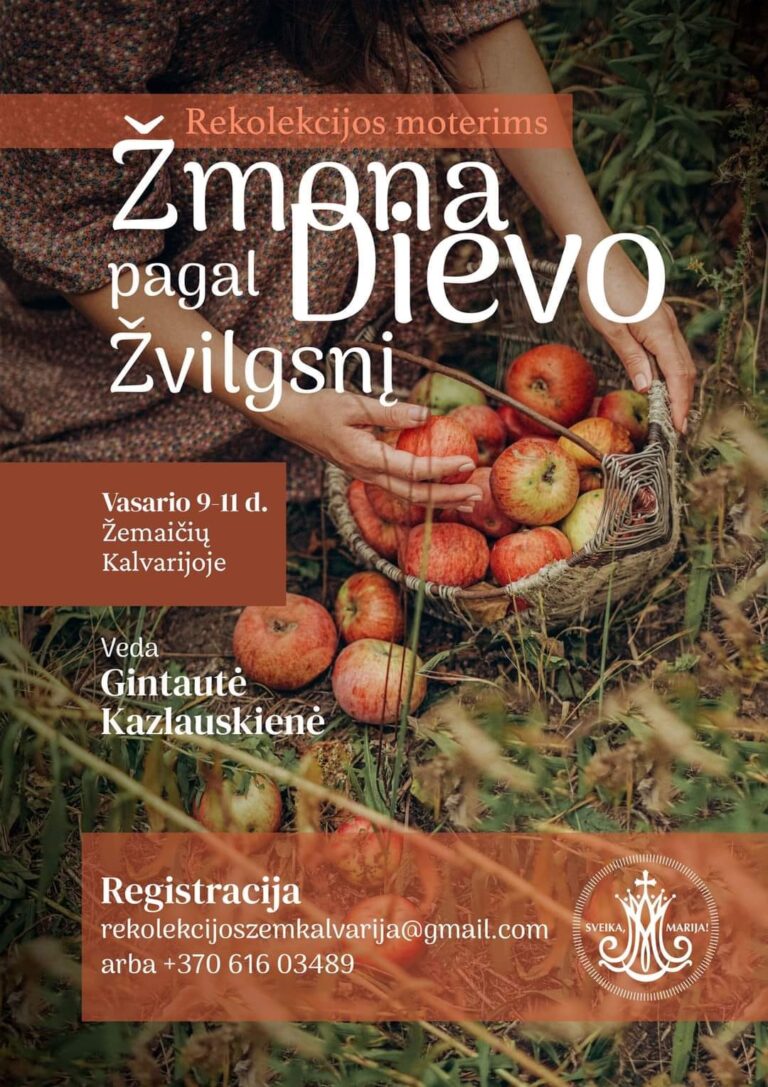 Moterų rekolekcijos „Žmona pagal Dievo Žvilgsnį”