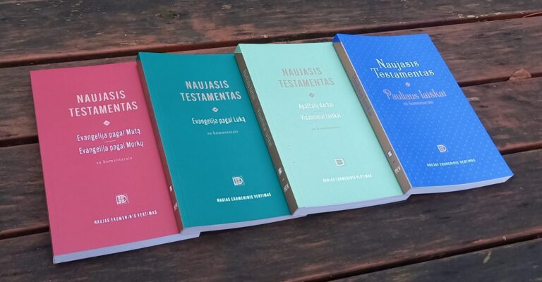 Lietuvos Biblijos draugija išleido naują Apaštalų darbų ir Visuotinių laiškų vertimą