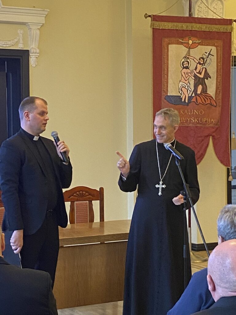 Apaštalų Sosto nuncijus Baltijos kraštams viešėjo Kaune