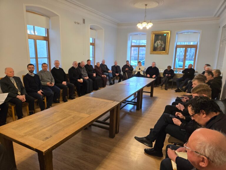 Įvyko Kauno I dekanato dvasininkų susitikimas su vyskupais