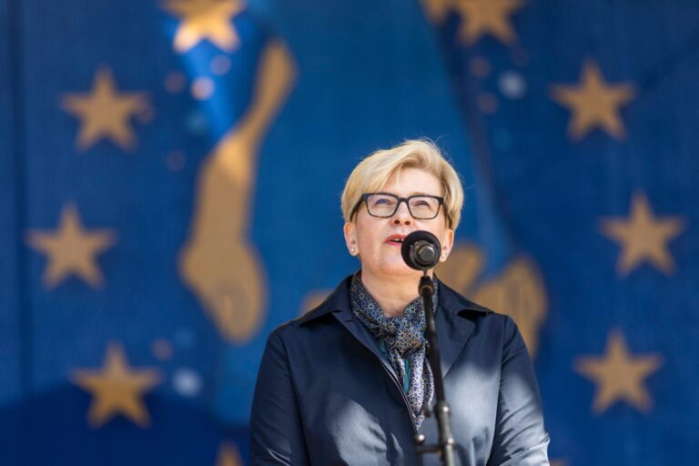Premjerė: Ukraina turi būti NATO susitikimo Vilniuje laimėtoja