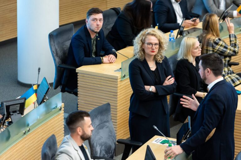 A. Armonaitė: nesant palaikymo civilinei sąjungai, „laisviečiai“ spręs dėl įsipareigojimų valdančiai koalicijai