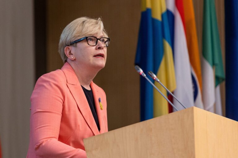 I. Šimonytė: dėl aukštų elektros kainų kaltas Rusijos prezidentas V. Putinas