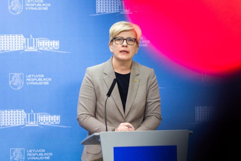 Atsistatydinti žadėjusi premjerė: leidau pasisakyti sau šiek tiek per daug 