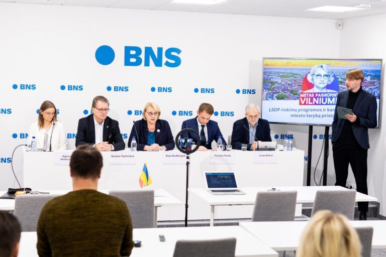 LSDP į rinkimus Vilniuje ves P. Pinelis, sąraše – S. Čaplinskas, L. Balsys, R. Motuzas