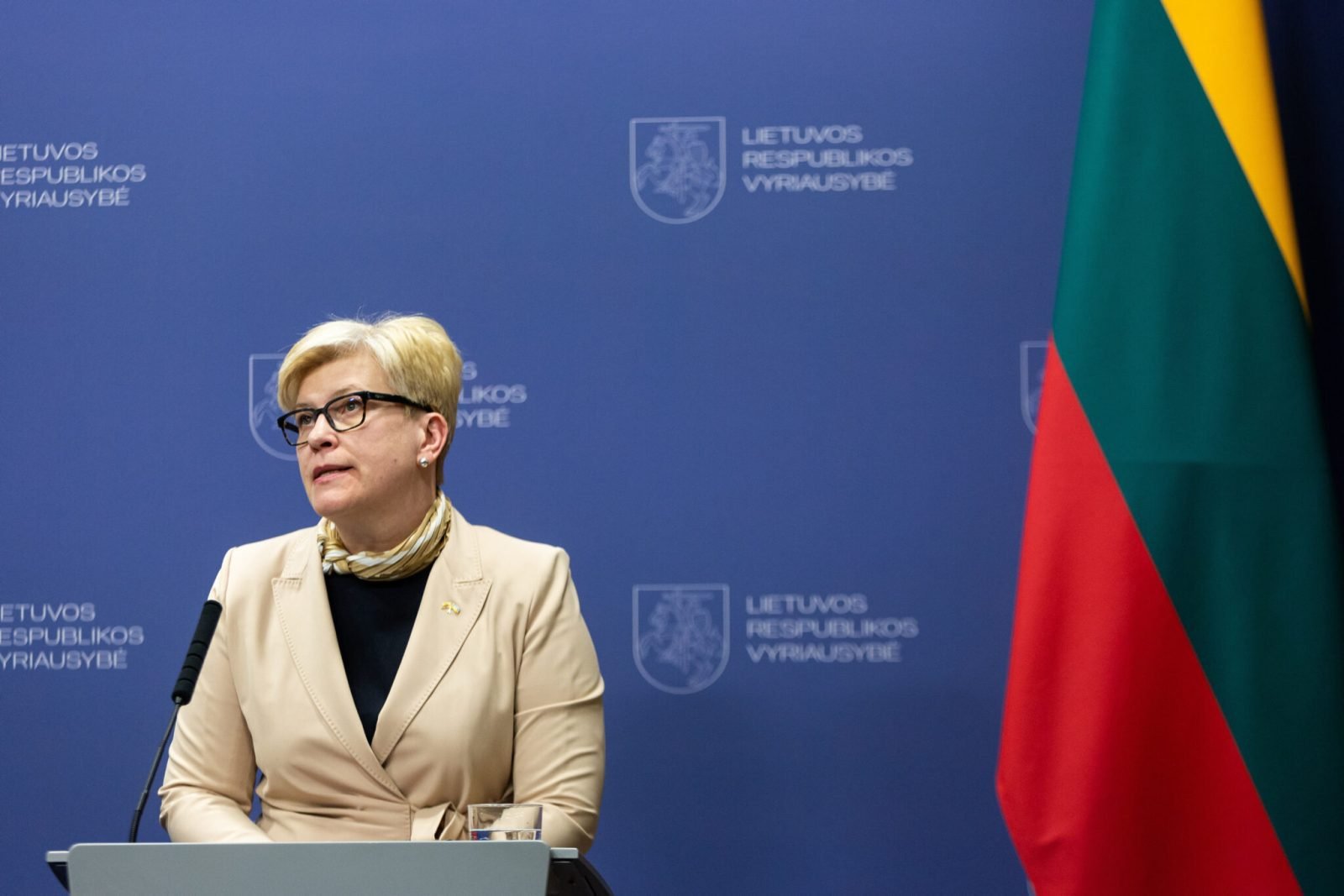 Ministrė pirmininkė Ingrida Šimonytė / BNS nuotr.