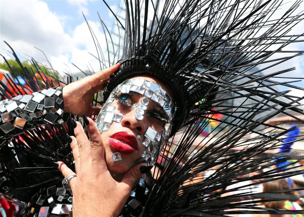 LGBT parado Vokietijoje dalyvis / EPA nuotr.