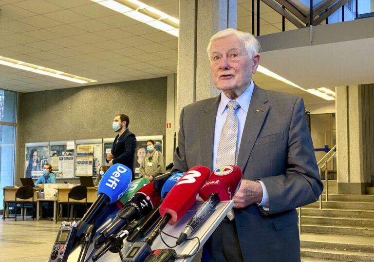 V. Adamkus: Rusija yra agresorė, pavojus pasauliui ir ją reikia sustabdyti