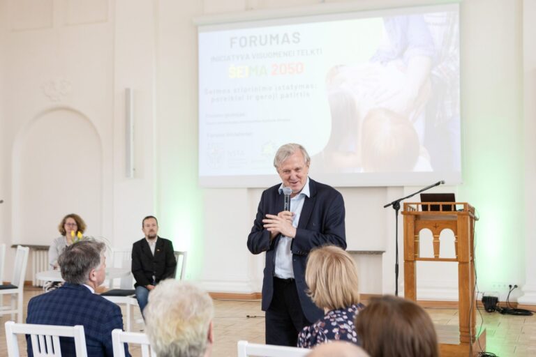 Dr. Rimantas Jonas Dagys. Nesustiprinus šeimų išnyksime kaip valstybė ir tauta