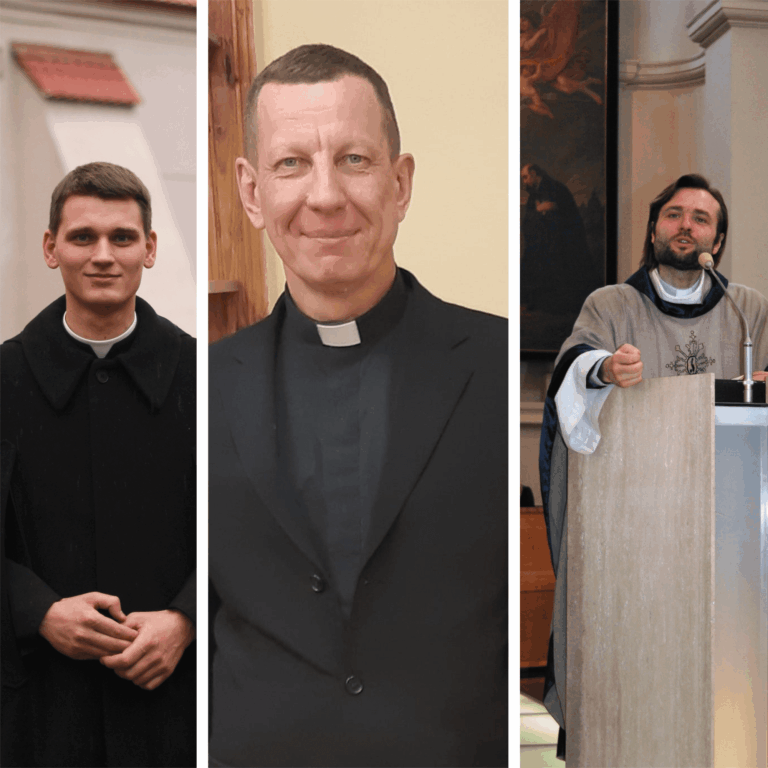 Kunigai A. Valkauskas, A. Toliatas ir G. Satkauskas kviečia maldos devyndieniui už tiesos apie šeimą išsaugojimą