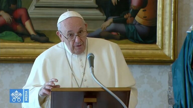 Popiežiaus Pranciškaus katechezė: nemenkinkime žodinės maldos