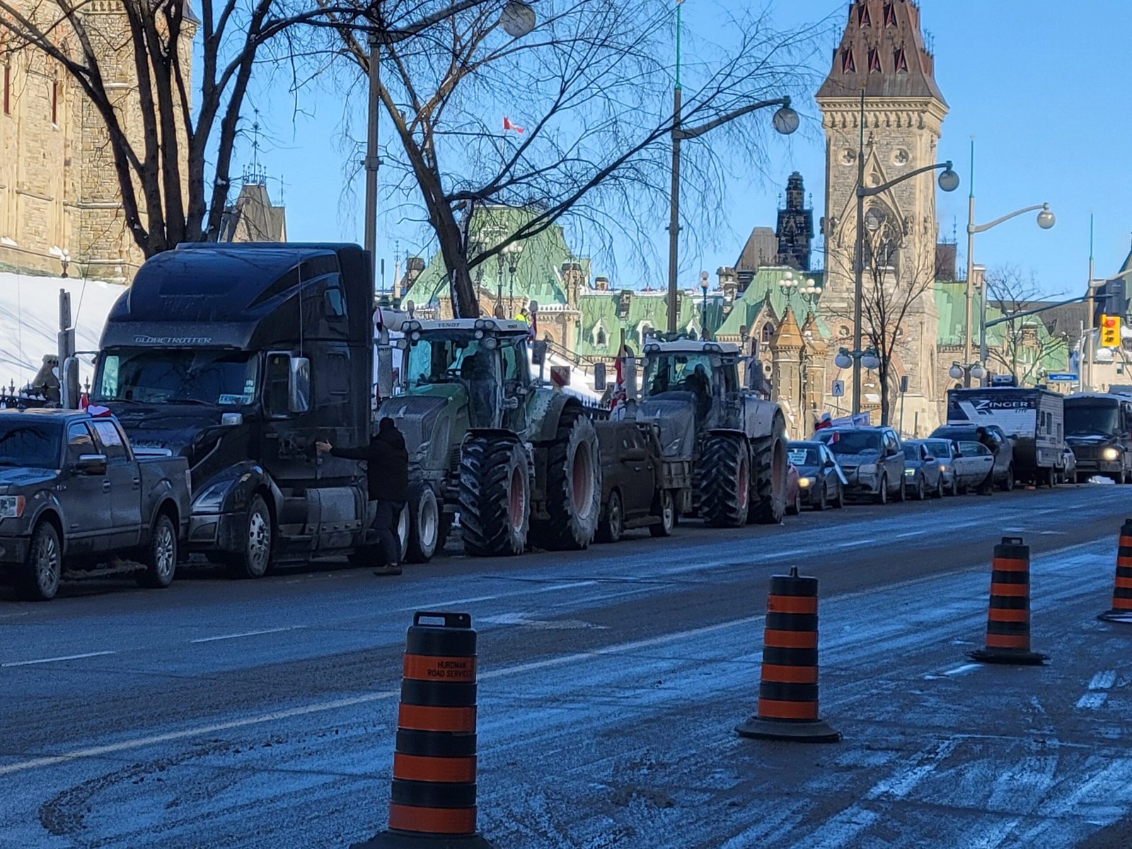 „Laisvės konvojus 2022" / Soc. tinklų nuotr.