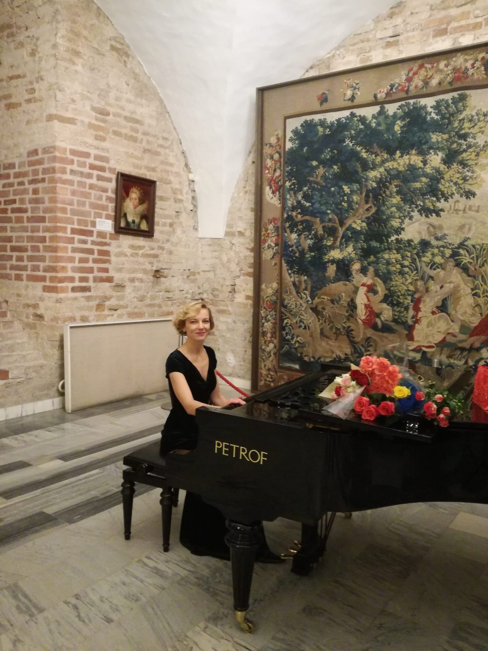 Muzikė Rūta Blaškytė su kolegėmis / Asmeninio archyvo nuotr.