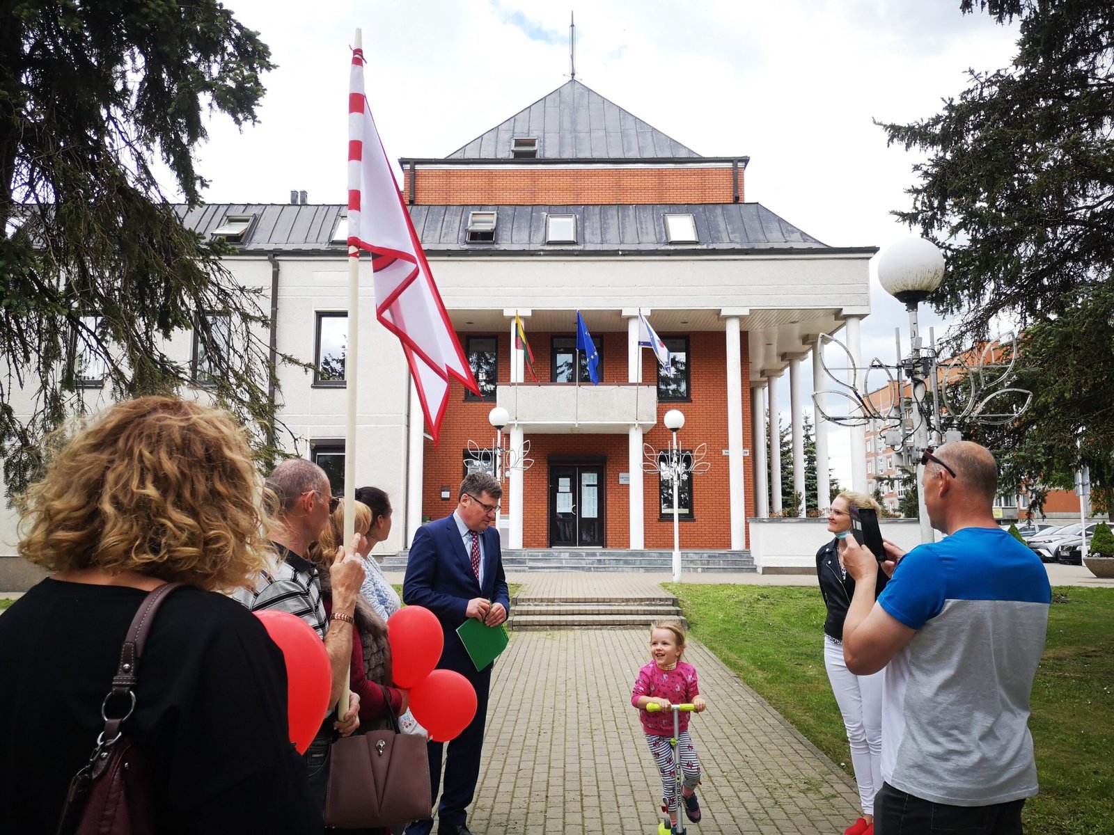 Vaikų teisių gynimo akcija „Noriu į mokyklą!“Kretingoje