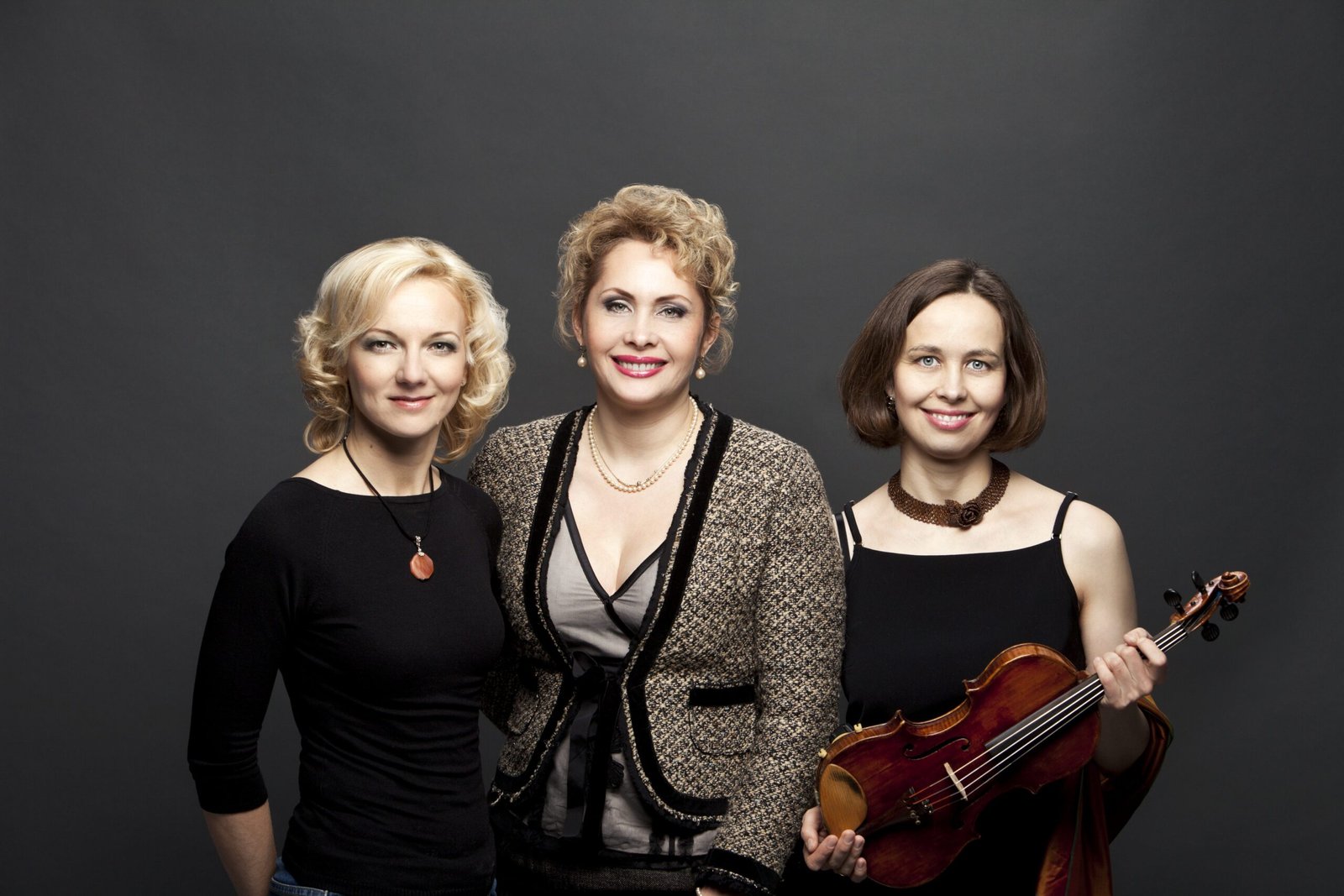 Muzikė Rūta Blaškytė su kolegėmis / Asmeninio archyvo nuotr.