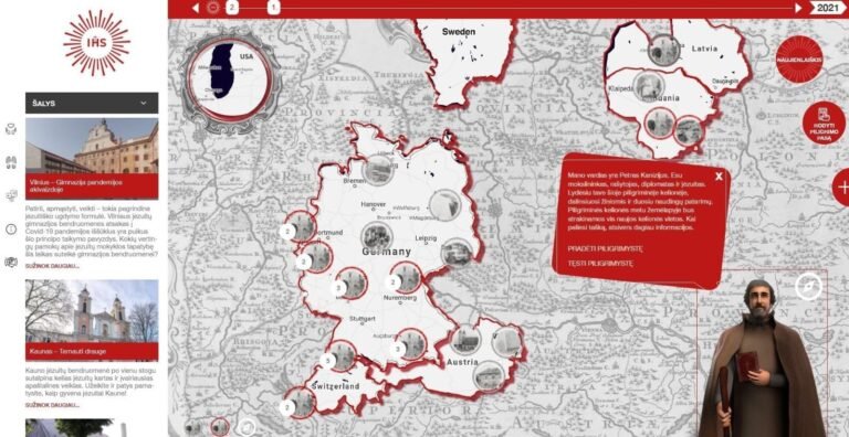 Atnaujinta į virtualią piligrimystę vedanti programėlė