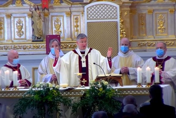 Šv. Mišių auka Kauno arkikatedroje bazilikoje