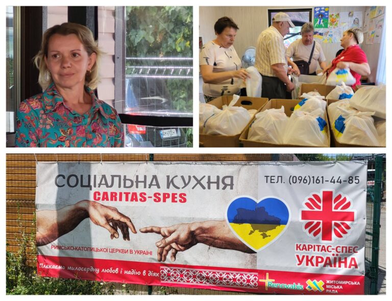 Caritas misija karo nusiaubtoje Ukrainoje