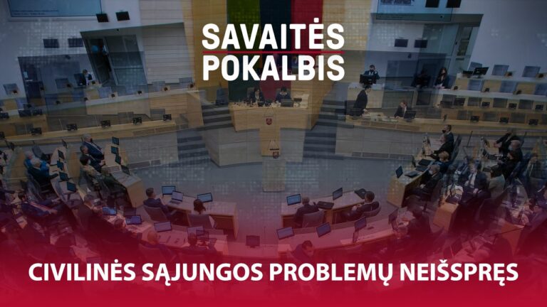 Dr. Vygantas Malinauskas, dr. Paulius Čerka. Kuo Civilinės sąjungos skiriasi nuo Artimo ryšio?
