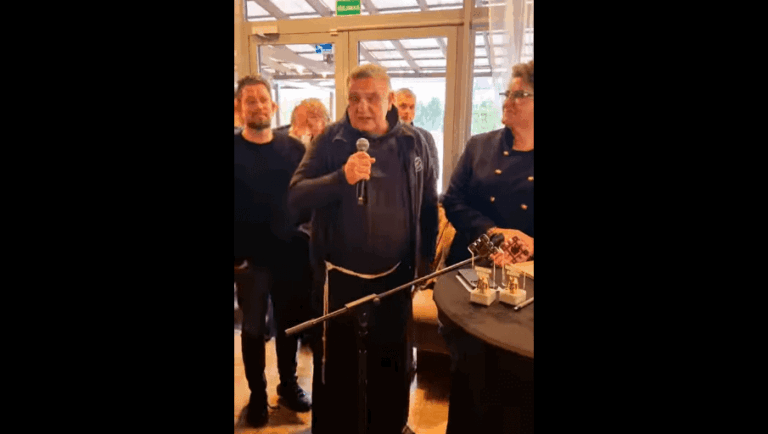 „Nemuno aušros“ renginyje Klaipėdoje pasirodė ir pasisakė kunigas pranciškonas Astijus Kungys OFM