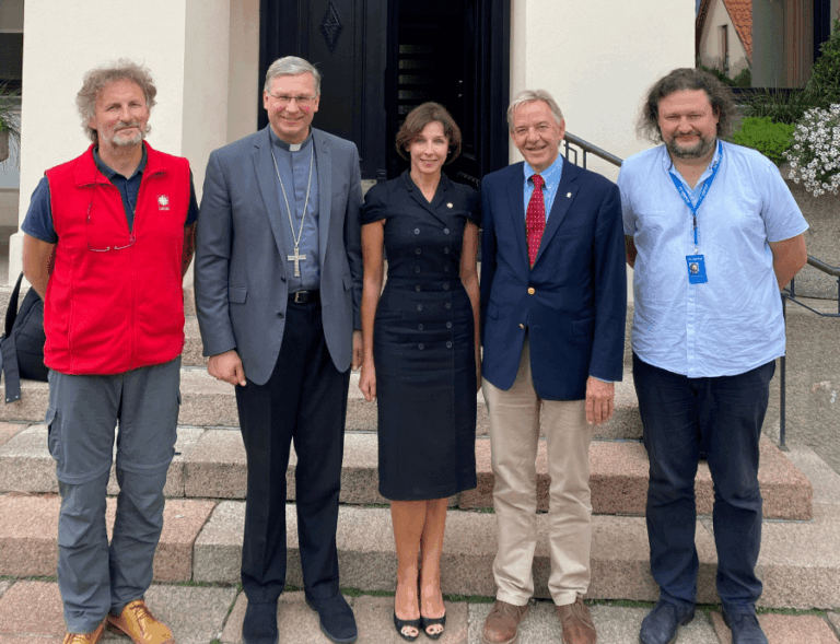 Kauno arkivyskupas susitiko su JT atstovu pabėgėlių klausimais