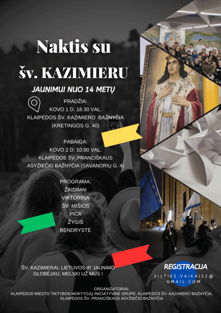 Klaipėdos jaunimo šventė „Naktis su šv. Kazimieru”