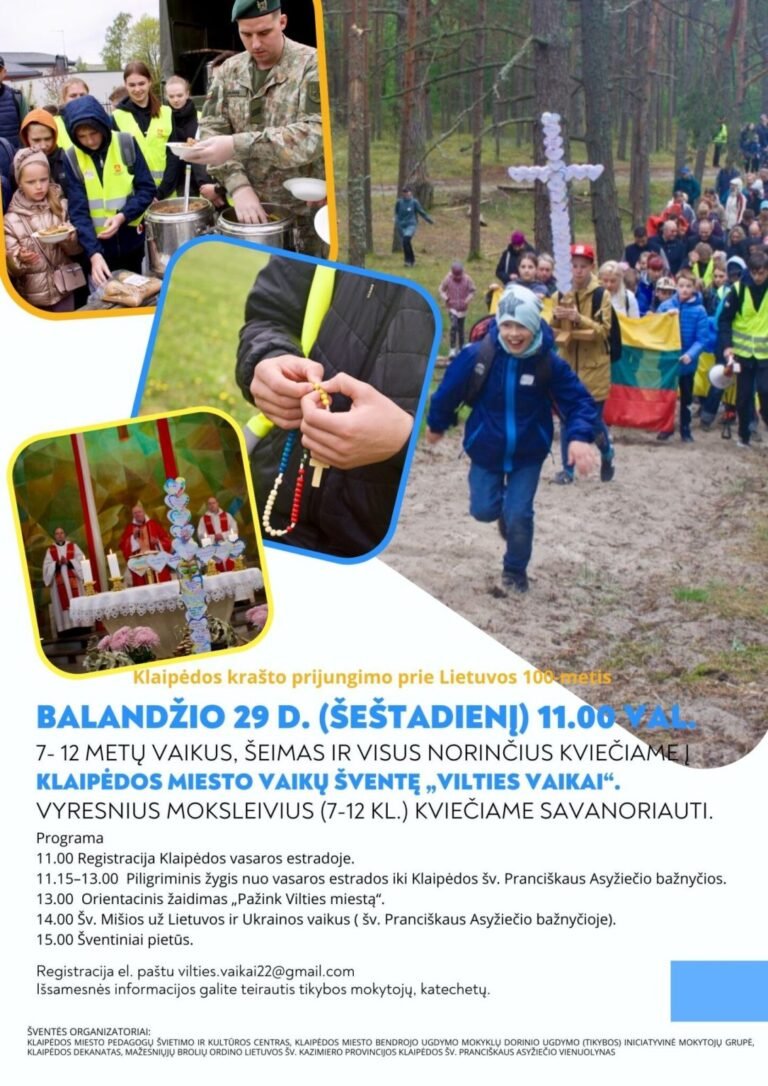 Klaipėdos miesto vaikų šventė „Vilties vaikai“