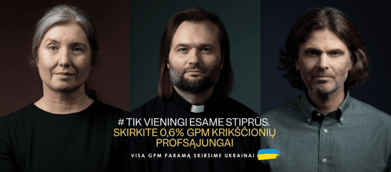 Ar žinote, kad mokesčius galite paskirti ne tik mums, bet ir profesinei sąjungai?