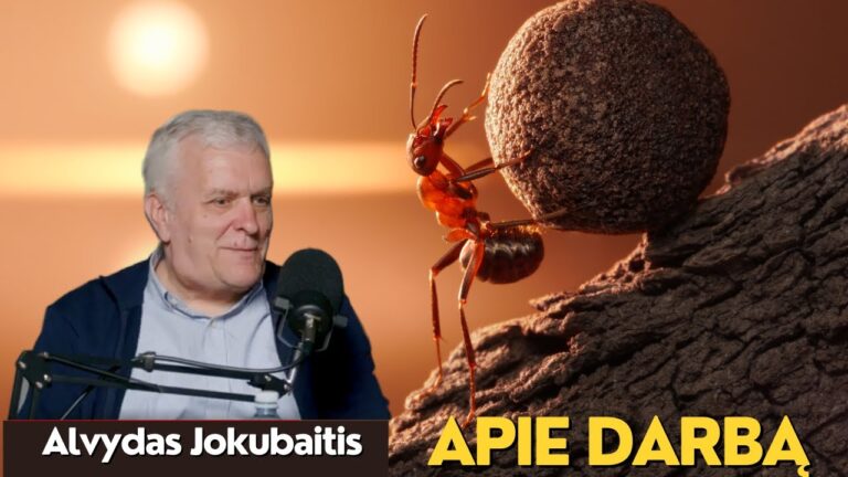 Prof. Alvydas Jokubaitis. Apie darbą ir laisvalaikį