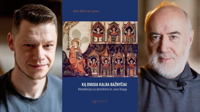 Apreiškimas Jonui – Ką Dvasia kalba Bažnyčiai. Knygos pristatymas