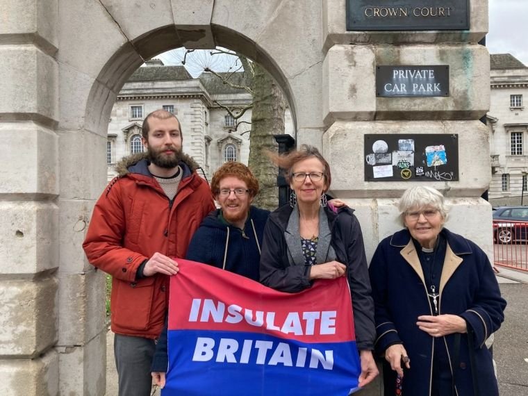 Protestuotojai / „Christian Climate Action" nuotr.