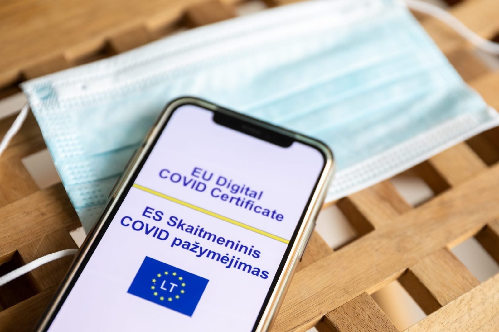 ES skaitmeninis COVID-19 pažymėjimas