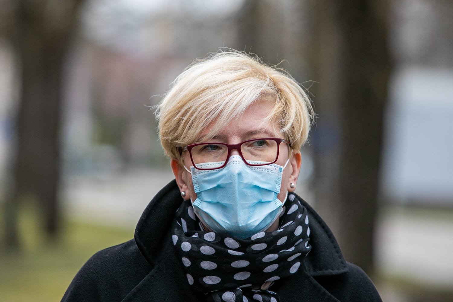 Premjerė Ingrida Šimonytė eina